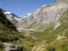 auf dem RÃ¼ckweg:  Weg zur Alp Nova; ein letzer Blick zurÃ¼ck ins Val Frisal