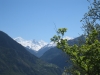 Sicht ins Val d'Anniviers; Weisshorn, les Diablons, Zinalrothorn