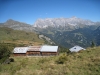 AlpgebÃ¤udeob oberhalb Sadreinegg: Tschingel 2540m, Schafberg 2727m, Salaeuelchopf 2841m,, Scheseplana 2964m
