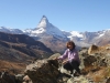 Marianne vor Matterhorn 4476m